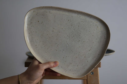 Ceramic Handmade Servic Plate - Luzid Studio 