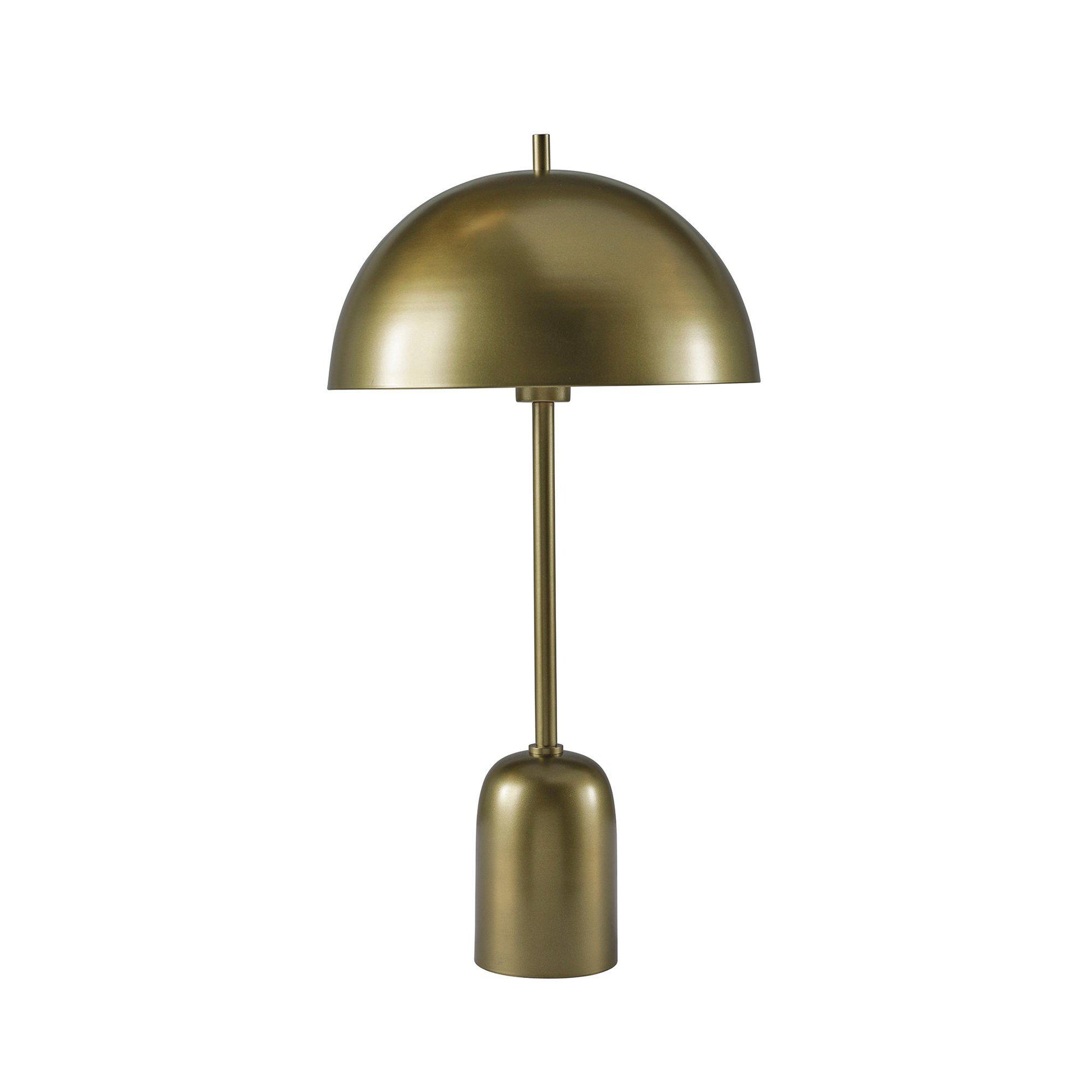 Lyon Metall Gold Tischlampe - Luzid Studio 