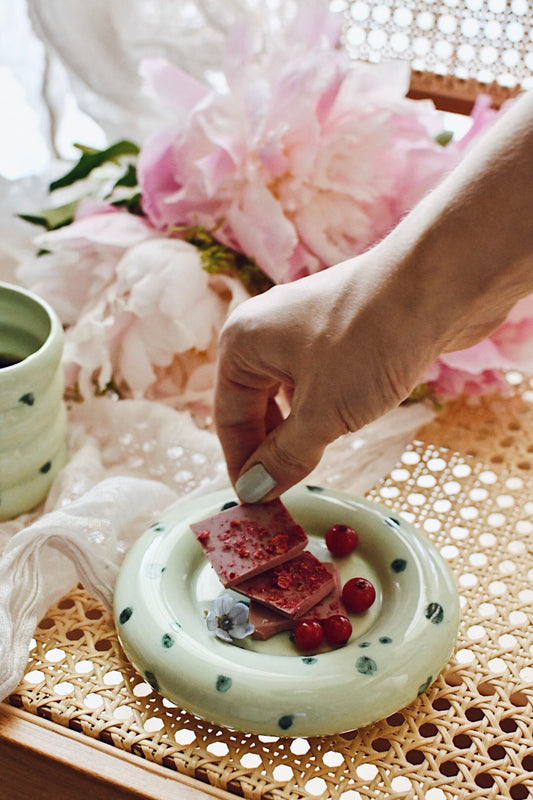 Donut Service Plate - Luzid Studio 