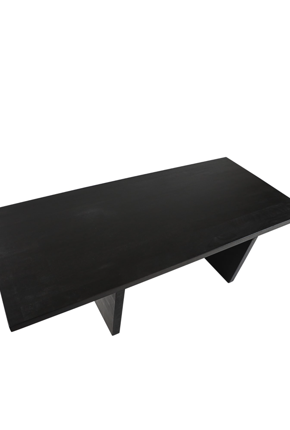 Black Edgy Bridge Coffee Table - Luzid Studio 