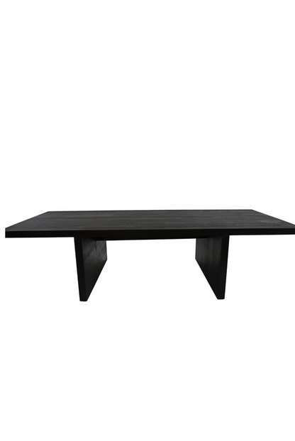 Black Edgy Bridge Coffee Table - Luzid Studio 