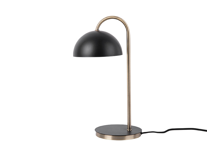 Dome Metal Black Table Lamp - Luzid Studio 